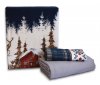 Постельное белье First Choice - Nature Navy Blue (Turkey), евро комплект